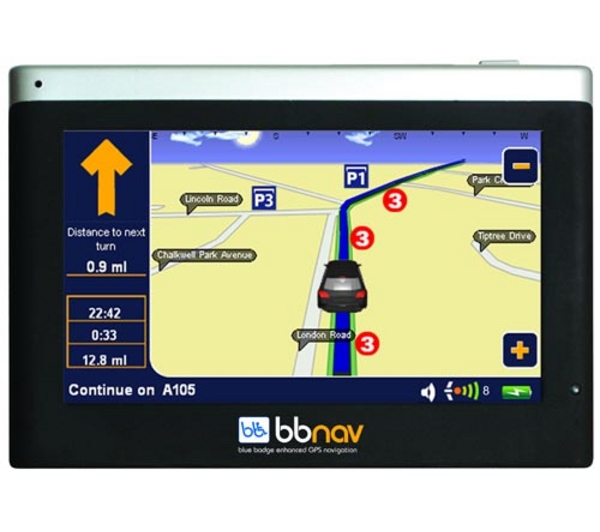 bbnav GPS Sat Nav System