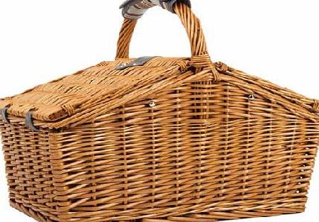 Navigate Country 4 Person Wicker Picnic Basket
