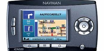 Navman ICN-320 - UK GPS Navigation System