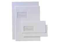 NC CE FSC C4 324x229mm white plain envelopes with