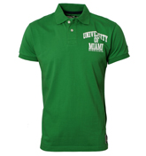 Green `Miami` Polo Shirt