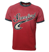 Red `Stanford` Vintage T-Shirt