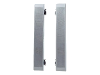 TWIN COLUMN SPEAKERS 61XM2S ATTACH OR FLOOR MOUNTING SILVER