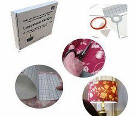 45cm Lampshade Making Kit for Pendants, Table or Floor Lamps