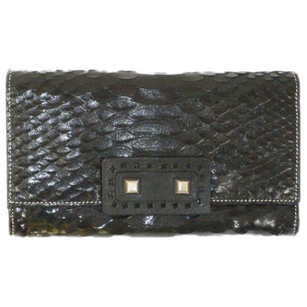 Large Nadia Black Anakonda Wallet by
