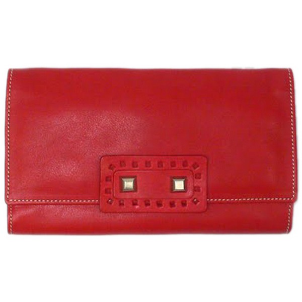 Large Nadia Red Wallet by