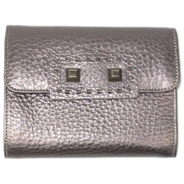 Small Nadia Pewter Tumbled Wallet by
