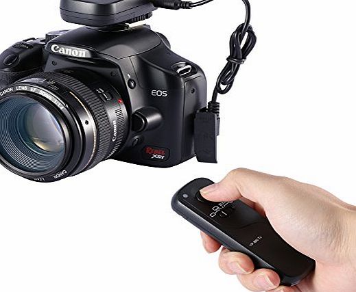 Neewer DSLR Camera Shutter Release 320ft/100m Wireless Remote Control 2.4G 16CH Transmitter Receiver for Canon G10/G11/G15/G12/G1X/SX50/700D/EOS/1200D/1100D/1000D/650D/600D/550D/500D/450D/400D/350D/3