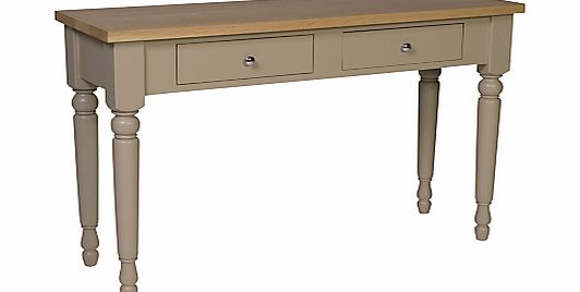 Neptune Suffolk Console Table, Honed Slate