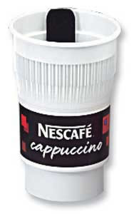 Nescafe .go Cappuccino Foil-sealed Cup for