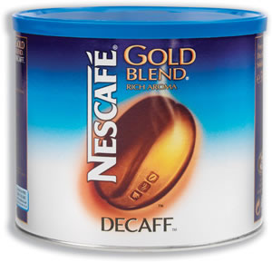 Nescafe Gold Blend Instant Coffee Decaffeinated
