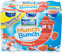 Nestle Munch Bunch Drinky   Strawberry (6x90g) Cheapest in Tesco Today! On Offer