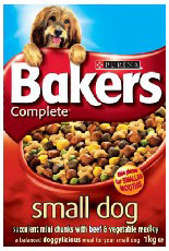 Bakers Complete Adult Small Bites with Beef 3kg