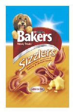 Bakers Sizzlers Cheese And Bacon 85g