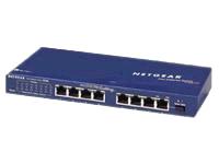 NetGear FS108 - Switch - 8 ports - 10Base-T- 100Base-TX - EN- Fast EN