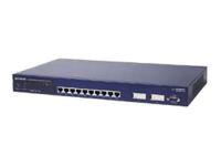 NetGear GSM721UK 10 x 100/1000Mbps Gigabit Ethernet Switch w/2 Gigabit Module Slots