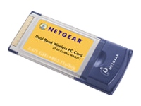 NETGEAR WAG511 Dual Band Wireless PC Card 32-bit CardBus