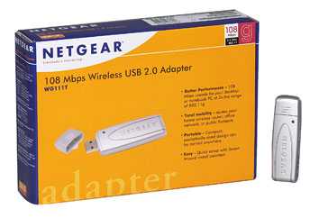 NETGEAR WG111T 108MBPS SUPER-G WIRELESS USB 2.0