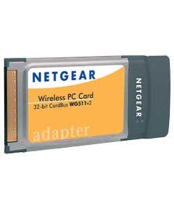 WG511 54Mbps Wireless PC Card Adaptor