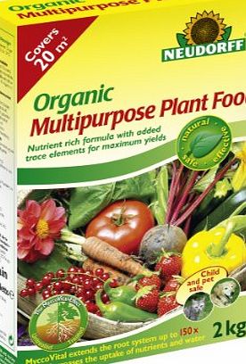 Neudorff 2Kg Organic Multi-Purpose Plant Food