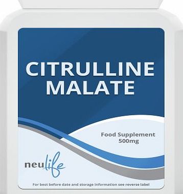 Neulife Health and Fitness Supplements Neulife Health and Fitness - Citrulline Malate - 500mg - 120 Capsules