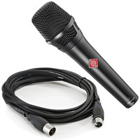 KMS 104 PLUS Vocal Mic Black with FREE