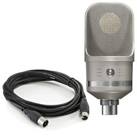 TLM 107 Microphone Nickel with FREE