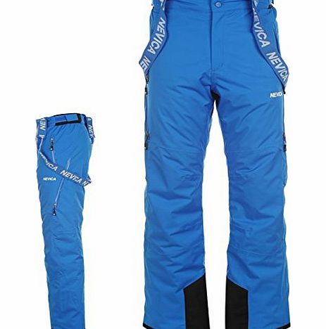 Nevica Mens Vail Ski Pants Salopettes Skiing Snobarding Winter Sports Skiwear Blue L