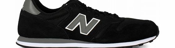 New Balance 373 Black Suede Trainers