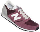 New Balance 420 Purple Suede Trainers
