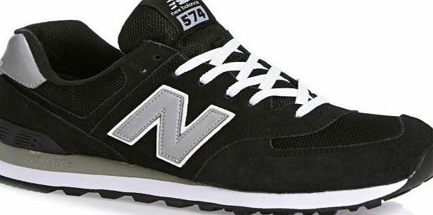 New Balance 574 Shoes - Black