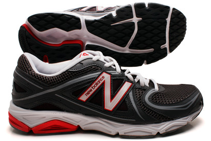 580 V3 D Mens Running Shoes Grey/Red