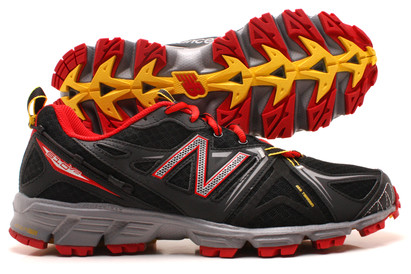 610 V2 Mens Running Shoes Black/Red/Grey