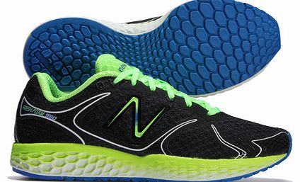 New Balance 980 Fresh Foam Mens D Running Shoes Black/Green