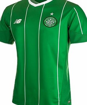 New Balance Celtic Away Shirt 2015/16 - Kids Dk Green