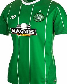 New Balance Celtic Away Shirt 2015/16 - Womens Dk Green