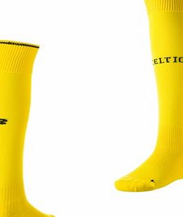 New Balance Celtic Home Goalkeeper Socks 2015/16 Yellow