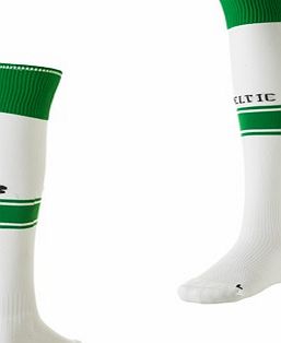 New Balance Celtic Home Socks 2015/16 White KB-WSAM534