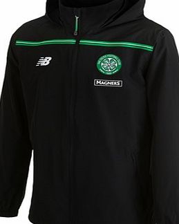 New Balance Celtic Training Rain Jacket Black `KBWSJM540- BLK