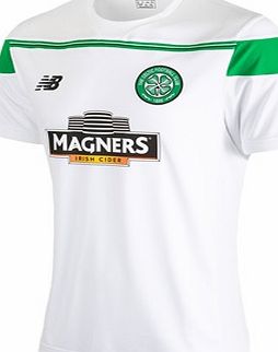 New Balance Celtic Training Top White `KBWSTM689 - WHT