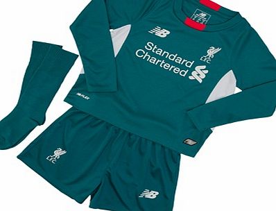 New Balance Liverpool Away Infant Goalkeeper Kit 2015/16