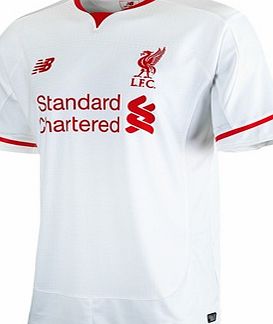 New Balance Liverpool Away Shirt 2015/16 White WSTM546