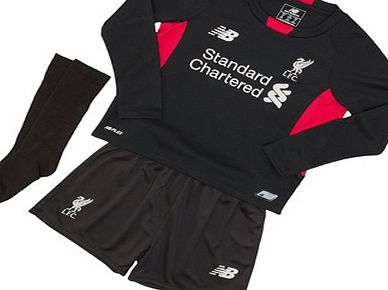 New Balance Liverpool Home Infant Goalkeeper Kit 2015/16