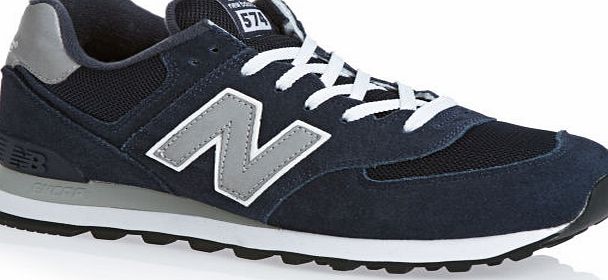 New Balance M574 Shoes - Navy