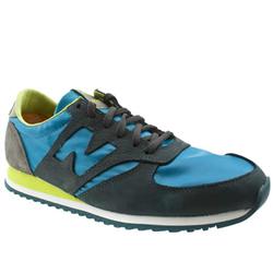 Male 420 Ddc Suede Upper Fashion Trainers in Blue