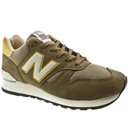 New Balance Male 670 Suede Upper Fashion Trainers in Khaki