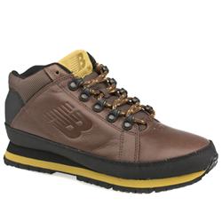 New Balance Male 754 Leather Upper in Dark Brown