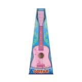 Childrens Wooden Pink Guitar