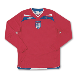 NEW England kit Umbro 08-09 England L/S away