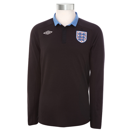 Umbro 2011-12 England Euro 2012 Long Sleeve Away Shirt